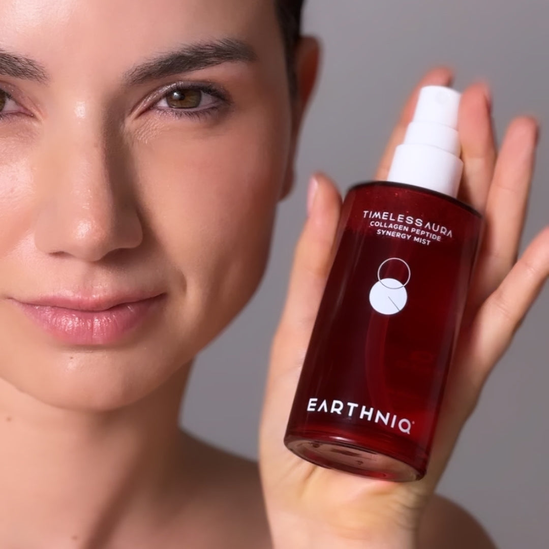 EARTHNIQ: Bruma Facial de Fito-colágeno: Péptidos Estimuladores de Colágeno